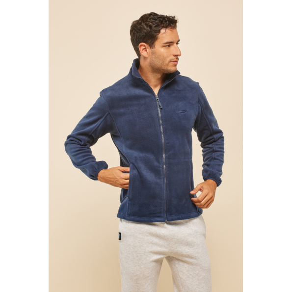 Unisex fleece ζακέτα BLUE HUNTER 23113380108 FLEECE EVEREST μπλε Γυναικεία