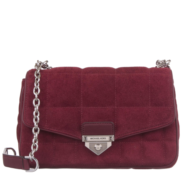 Γυναικεία τσάντα χιαστί MICHAEL KORS 30F2S1SL3S μπορντό