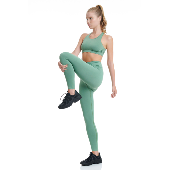 Γυναικείο κολάν BODYTALK 1212-907606 πράσινο