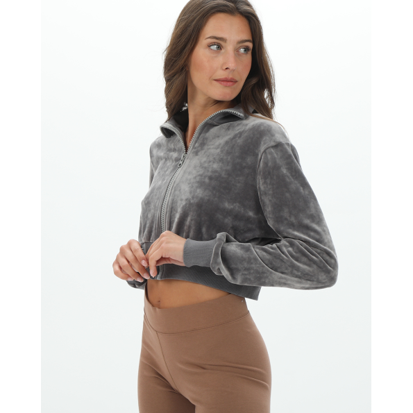 Γυναικεία ζακέτα BODYTALK 1212-907422 γκρι Γυναικεία