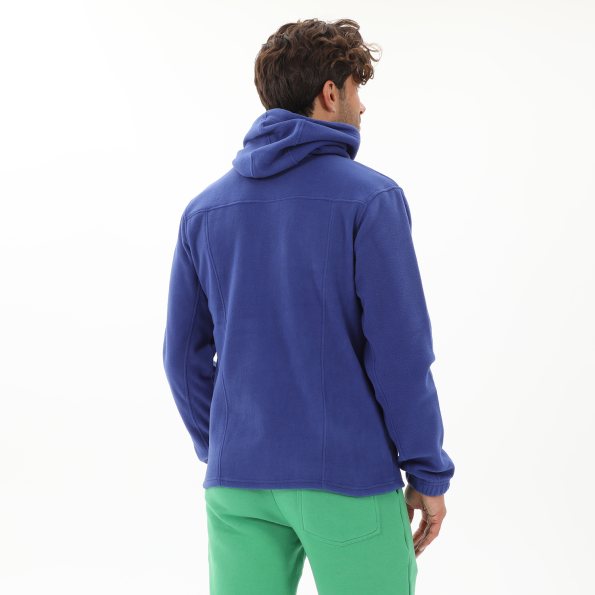 Ανδρική fleece μπλούζα BATTERY 07232003 μπλε Ανδρικά
