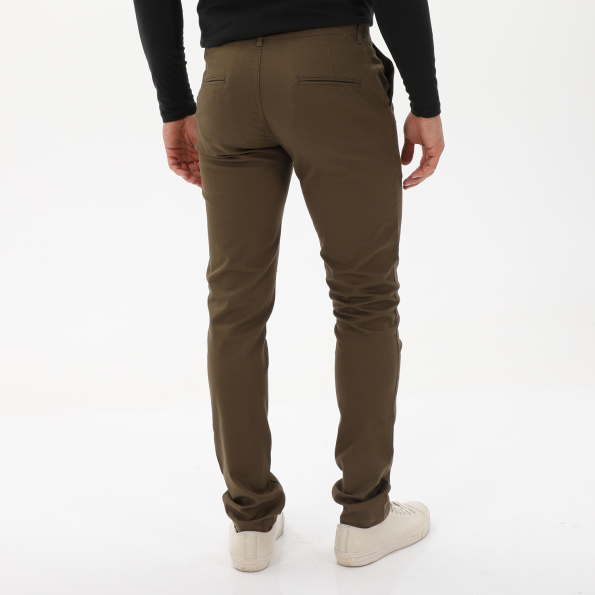 Ανδρικό chino comfort παντελόνι MARTIN & CO 223-32-2368 λαδί Ανδρικά