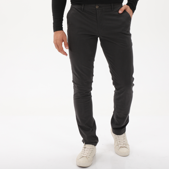 Ανδρικό chino comfort παντελόνι MARTIN & CO 223-32-6514 γκρι