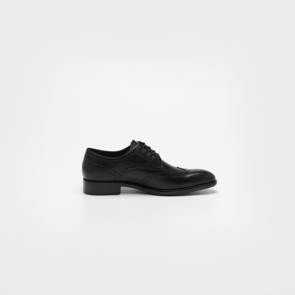 Ανδρικά δετά παπούτσια MARTIN & CO brogue 223-140-0001 μαύρο Ανδρικά