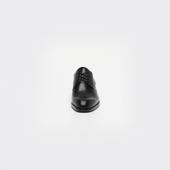 Ανδρικά δετά παπούτσια MARTIN & CO brogue 223-140-0001 μαύρο Ανδρικά