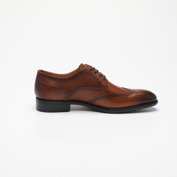 Ανδρικά δετά παπούτσια MARTIN & CO 223-140-0001 BROGUE καφέ Ανδρικά