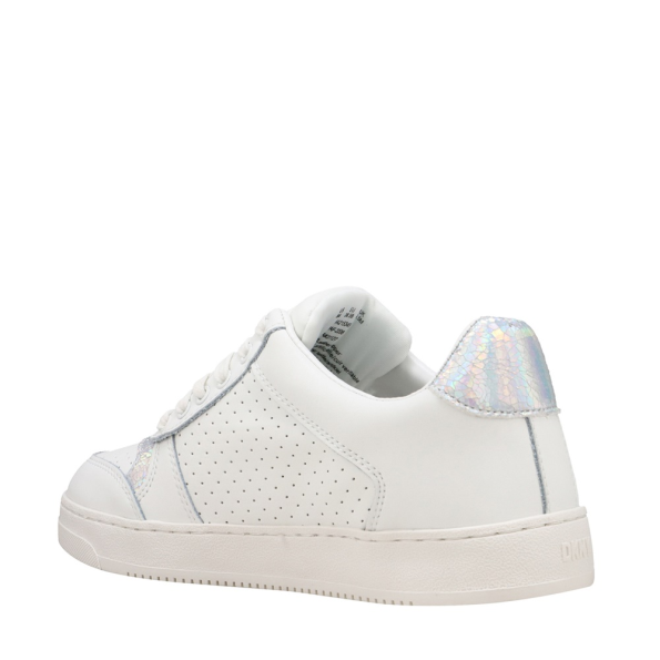 Γυναικεία sneakers DKNY K4215349 ODLIN λευκά ασημί Γυναικεία