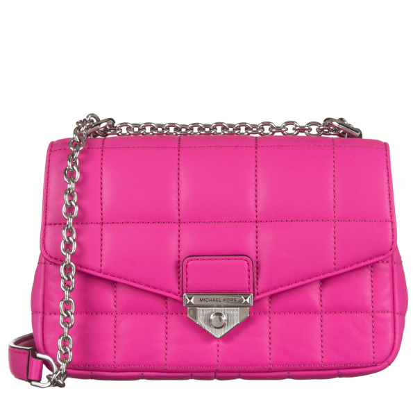 Γυναικεία τσάντα χιαστί MICHAEL KORS 30H0S1SL1T SOHO φούξια