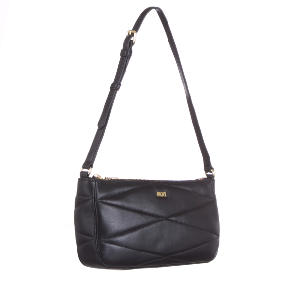 Γυναικεία τσάντα ώμου DKNY R31EBW99 EVE μαύρη Γυναικεία