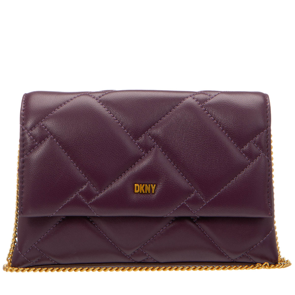 Γυναικείο clutch DKNY  R23GBU17 WILLOW μοβ