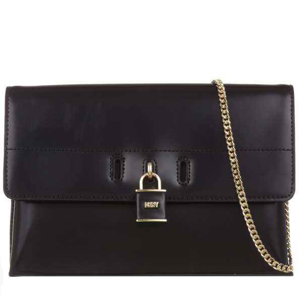 Γυναικείο clutch DKNY R24GXT94 PALMER μαύρο