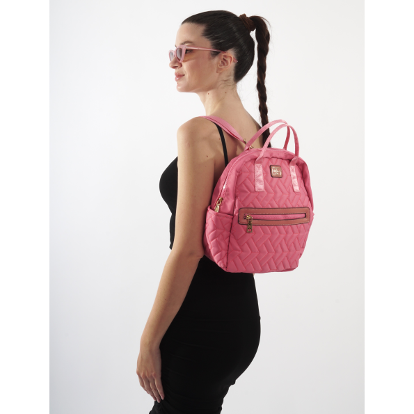 Γυναικείο backpack VQF POLO LINE 2112 φούξια