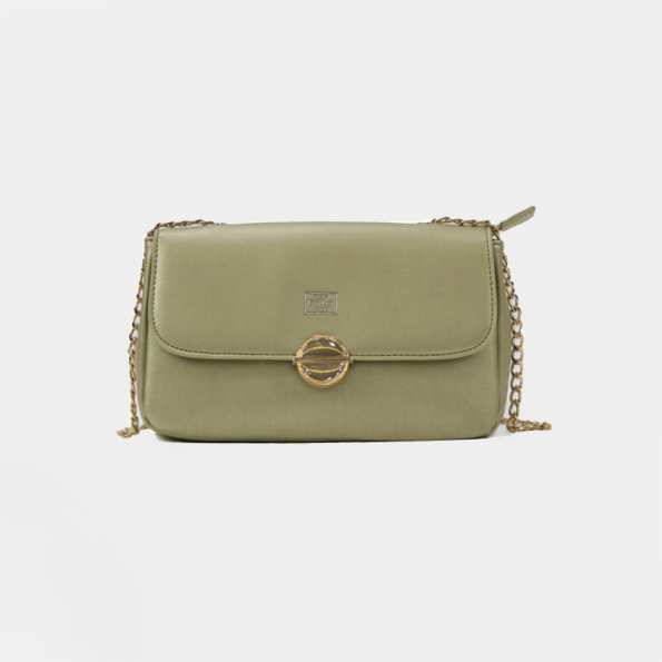 Γυναικεία τσάντα ώμου VQF POLO LINE 2115 HANDBAG χρυσή