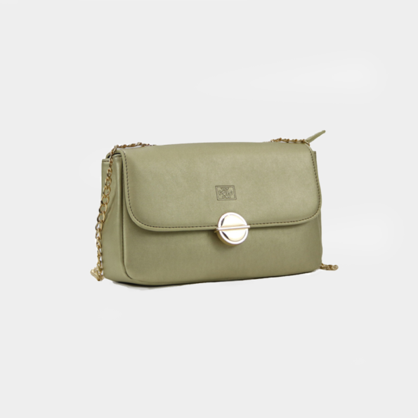 Γυναικεία τσάντα ώμου VQF POLO LINE 2115 HANDBAG χρυσή Γυναικεία