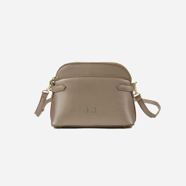 Γυναικείο τσαντάκι χιαστί VQF POLO LINE 2122 HANDBAG ροζ χρυσό Γυναικεία