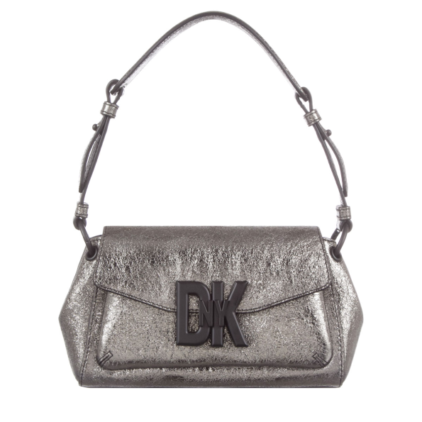 Γυναικεία τσάντα χειρός DKNY R333DY89 DOWNTOWN ασημί
