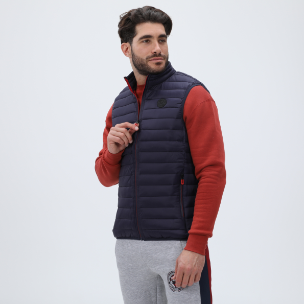 Ανδρικό αμάνικο μπουφάν MARTIN & CO 223-80-2935 μπλε Ανδρικά
