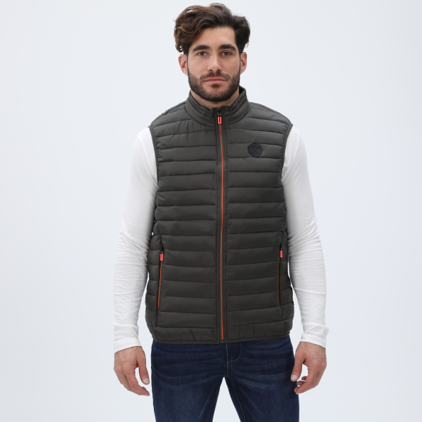 Ανδρικό αμάνικο μπουφάν MARTIN & CO 223-80-2935 γκρι