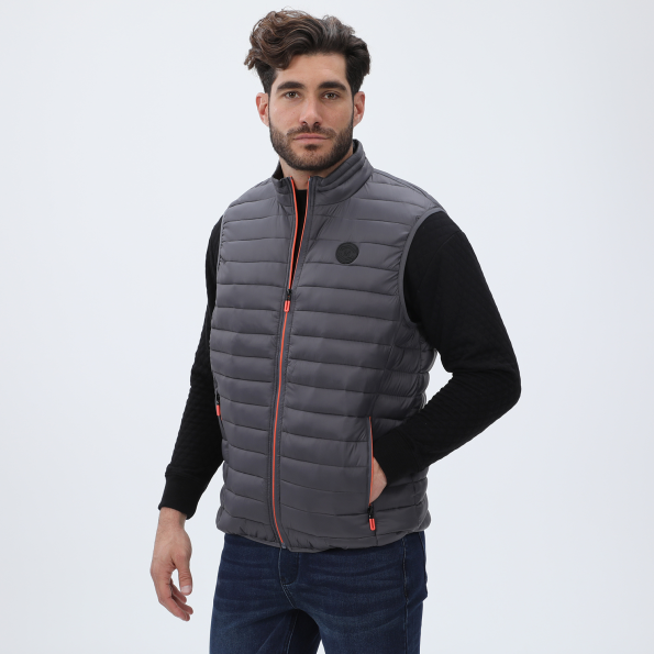 Ανδρικό αμάνικο μπουφάν MARTIN & CO 223-80-2935 γκρι Ανδρικά