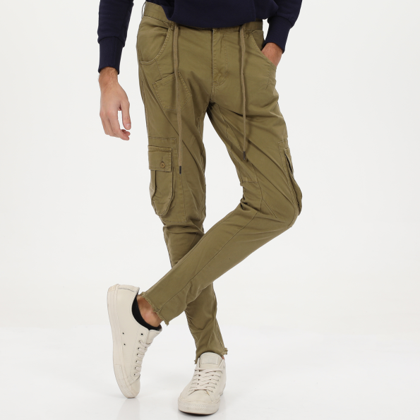 Ανδρικό cargo παντελόνι STAFF JEANS 5-814.000.9.043 ELTON πράσινο