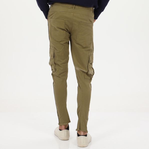 Ανδρικό cargo παντελόνι STAFF JEANS 5-814.000.9.043 ELTON πράσινο Ανδρικά