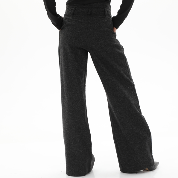 Γυναικεία wide leg παντελόνα STAFF JEANS 60-017.036 SANDY γκρι Γυναικεία