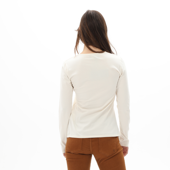 Γυναικεία μπλούζα STAFF JEANS 63-015.042 FRIDA λευκή Γυναικεία