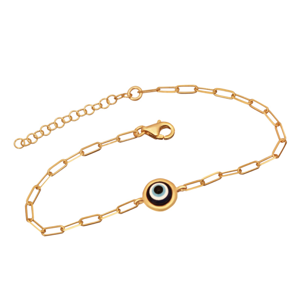 Γυναικείο ασημένιο βραχιόλι JEWELTUDE 17196 επίχρυσο