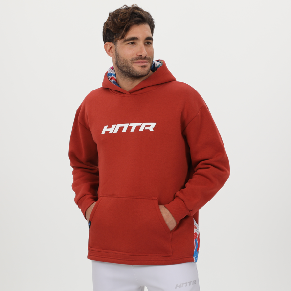 Ανδρική φούτερ μπλούζα BLUE HUNTER 24111080128 M BALLER HOODIE πορτοκαλί Ανδρικά