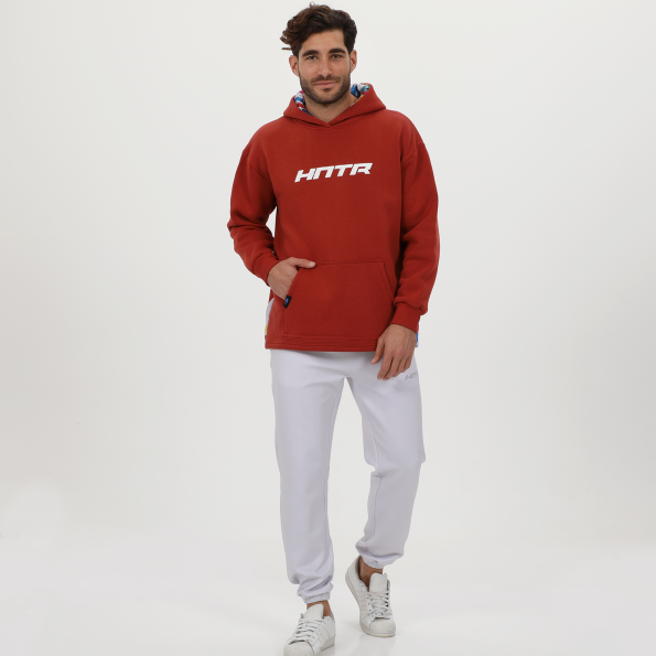 Ανδρική φούτερ μπλούζα BLUE HUNTER 24111080128 M BALLER HOODIE πορτοκαλί Ανδρικά