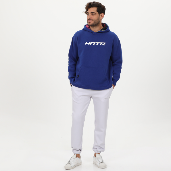 Ανδρική φούτερ μπλούζα BLUE HUNTER 24111080130 M BALLER HOODIE μπλε Ανδρικά
