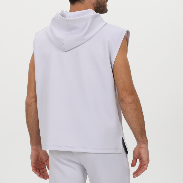 Ανδρική αμάνικη φούτερ μπλούζα BLUE HUNTER 24111100104 M HOODIE FLEXER γκρι Ανδρικά