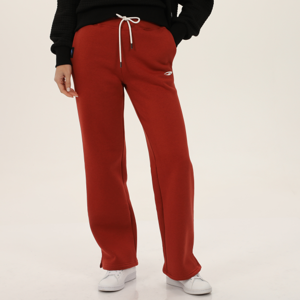 Unisex παντελόνι φόρμας BLUE HUNTER 24112130128 W FLARE JOGGER πορτοκαλί