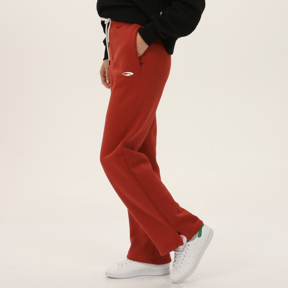 Unisex παντελόνι φόρμας BLUE HUNTER 24112130128 W FLARE JOGGER πορτοκαλί Γυναικεία