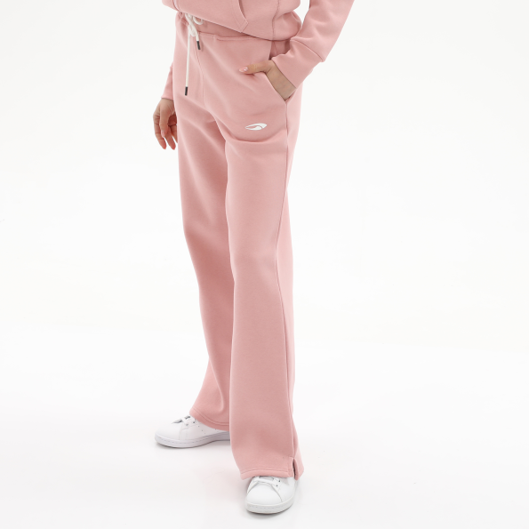 Γυναικείο παντελόνι φόρμας BLUE HUNTER 24112130112 W FLARE JOGGER ροζ Γυναικεία
