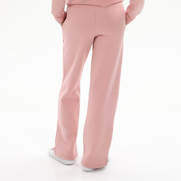 Γυναικείο παντελόνι φόρμας BLUE HUNTER 24112130112 W FLARE JOGGER ροζ Γυναικεία