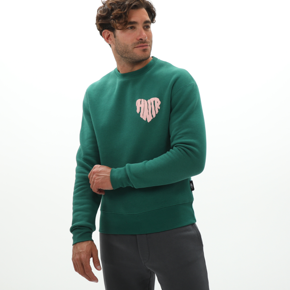 Unisex φούτερ BLUE HUNTER 24113110427 πράσινο Ανδρικά