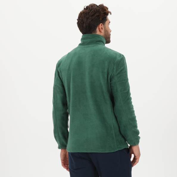 Ανδρική fleece ζακέτα BLUE HUNTER  24113380127 U EVEREST FLEECE πράσινη Ανδρικά