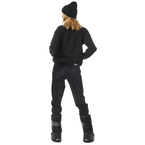Γυναικεία fleece ζακέτα BODY ACTION 071328-01 μαύρη Γυναικεία