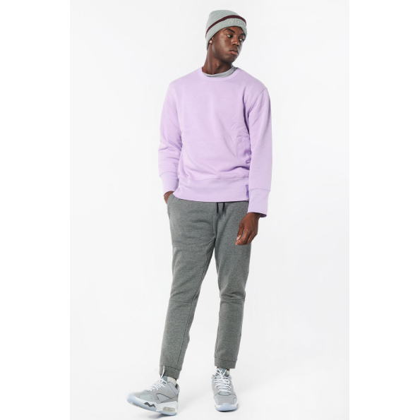 Ανδρική oversized φούτερ μπλούζα BODY ACTION 063220-01 μωβ Ανδρικά