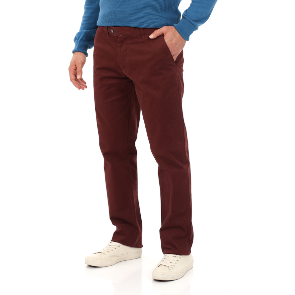 Ανδρικό chino παντελόνι MARTIN & CO 220-30-0500 CHINO REGULAR μπορντό Ανδρικά