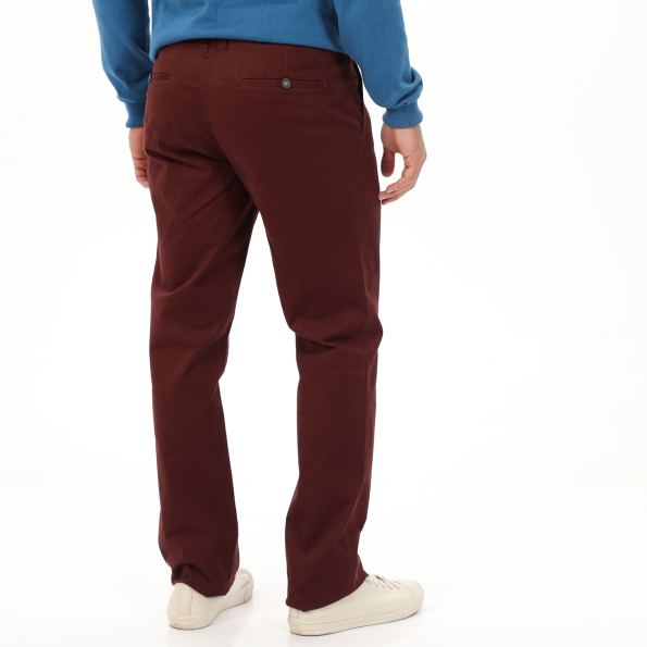 Ανδρικό chino παντελόνι MARTIN & CO 220-30-0500 CHINO REGULAR μπορντό Ανδρικά
