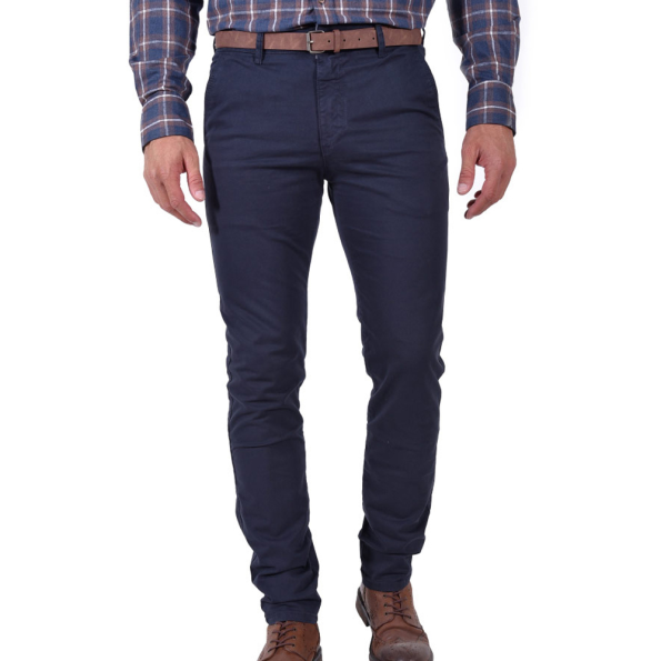 Ανδρικό chino παντελόνι DORS 2034101.C01 μπλε