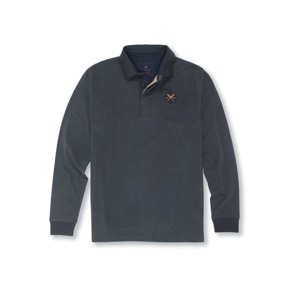 Ανδρική polo μπλούζα DORS 1133002.C03 γκρι Ανδρικά