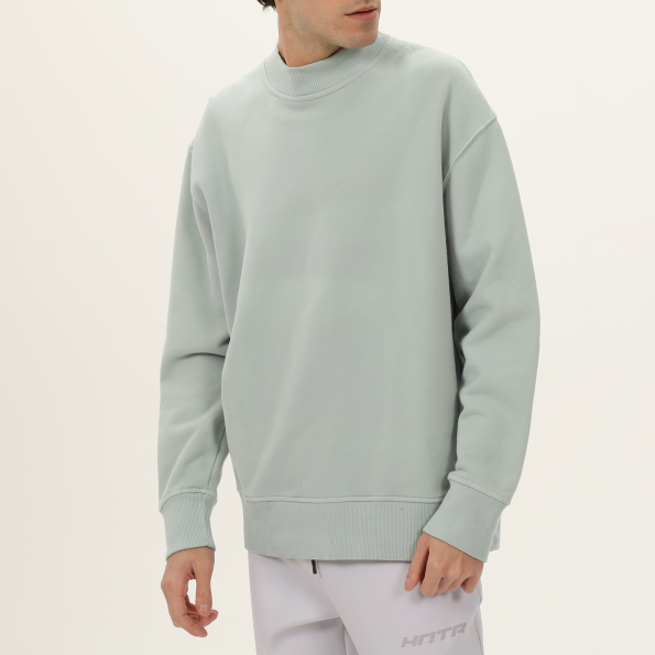 Ανδρική φούτερ μπλούζα DIRTY LAUNDRY DLMC03W22 Relaxed Fit πράσινη Ανδρικά