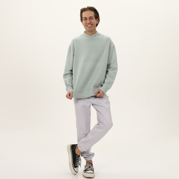 Ανδρική φούτερ μπλούζα DIRTY LAUNDRY DLMC03W22 Relaxed Fit πράσινη Ανδρικά