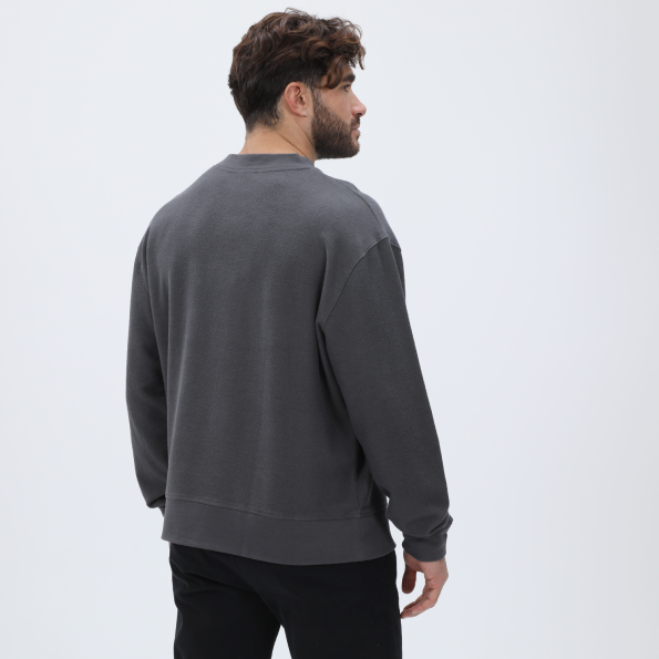 Ανδρική φούτερ μπλούζα DIRTY LAUNDRY DLMC15W22 Oversized γκρι Ανδρικά