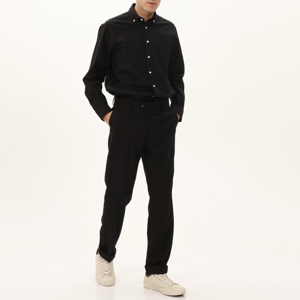 Ανδρικό πουκάμισο MARTIN & CO 223-52-1650 COMFORT FIT μαύρο Ανδρικά