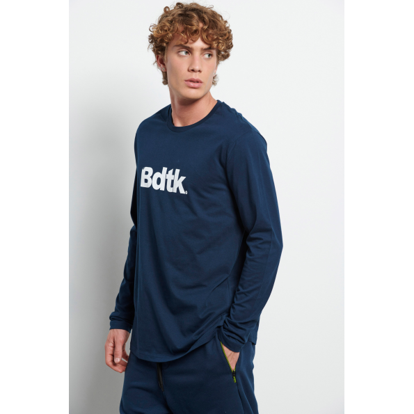 Ανδρική μακρυμάνικη μπλούζα  BODYTALK 1222-950626 μπλε Ανδρικά