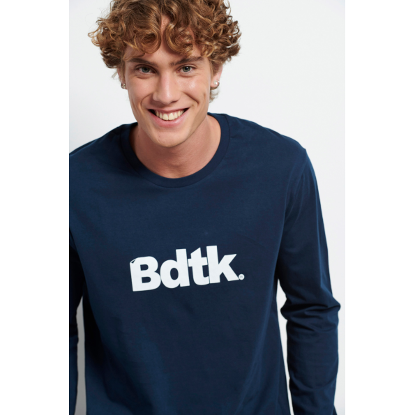 Ανδρική μακρυμάνικη μπλούζα  BODYTALK 1222-950626 μπλε Ανδρικά